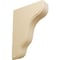 Ekena Millwork 1 3/4"W x 5 1/4"D x 7 1/2"H Plymouth Wood Bracket, Maple BKTW02X05X08PLMA - alternate 1